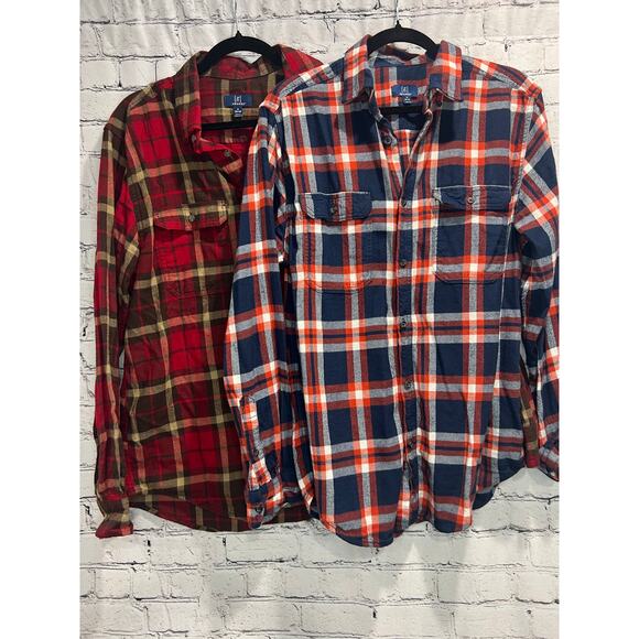 Men's George Woven Flannel Bundle (2) - Picture 1 of 7